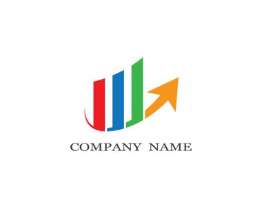 Business Finance Logo şablon vektör resimleme