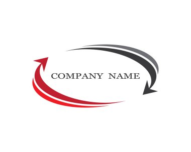 Ok logo şablonu vektör resimleme tasarımı