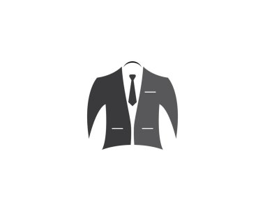 Giyim logosu şablon vektör illüstrasyon tasarımı