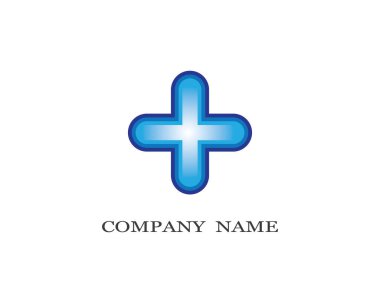 Tıbbi Logo şablon vektör illüstrasyon tasarımı