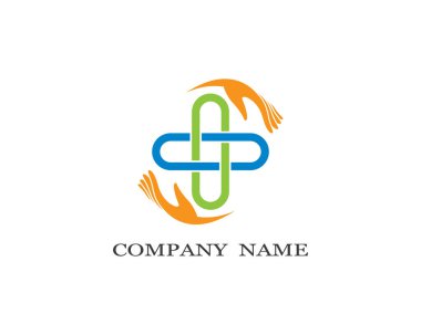 Tıbbi Logo şablon vektör illüstrasyon tasarımı