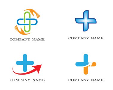 Tıbbi Logo şablon vektör illüstrasyon tasarımı
