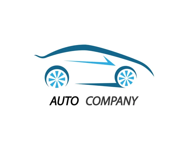 Auto Bil Logotyp Mall Vektor Ikon Illustration Design — Stock vektor