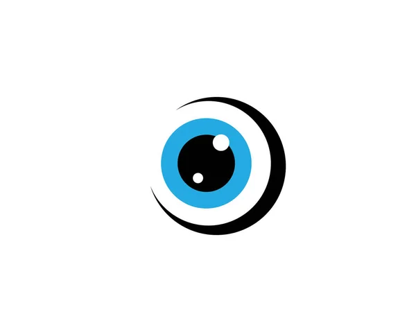 Markenidentität Corporate Eye Care Vektor Logo Design — Stockvektor