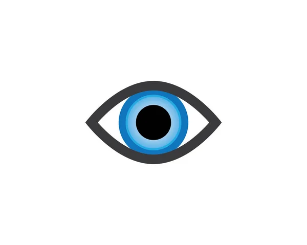 Markenidentität Corporate Eye Care Vektor Logo Design — Stockvektor