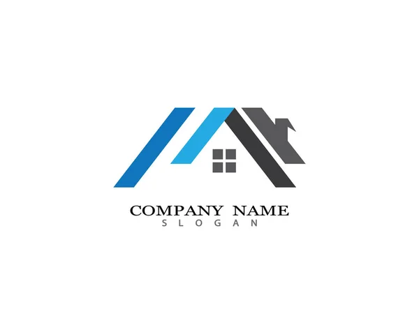 Property Logo Mall Vektor Ikon Illustration Design — Stock vektor