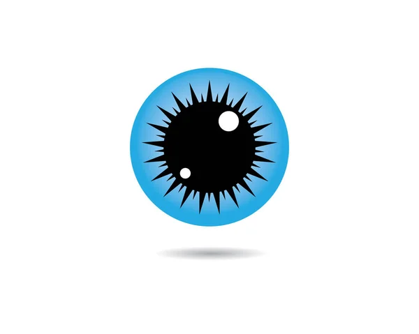 Identidad Marca Diseño Del Logotipo Del Vector Cuidado Ocular Corporativo — Vector de stock