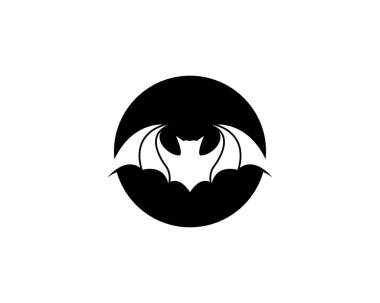 Yarasa logosu şablon vektör resimleme tasarımı