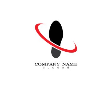 Ayakkabı vektörü illüstrasyon tasarımı