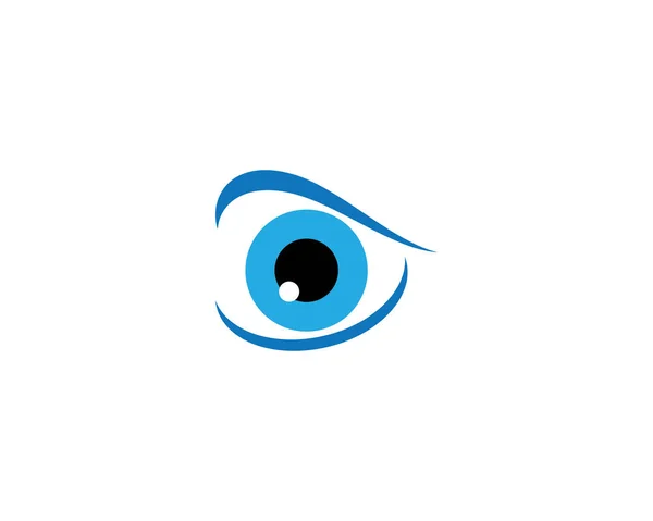 Identidade Marca Corporate Eye Care Design Logotipo Vetor —  Vetores de Stock
