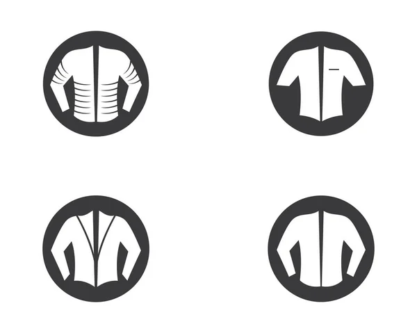 Kleidung Logo Vorlage Vektor Symbol Illustration Design — Stockvektor