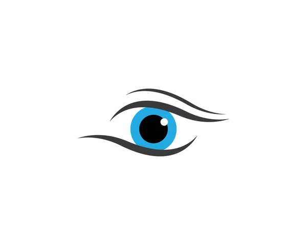 Markenidentität Corporate Eye Care Vektor Logo Design — Stockvektor