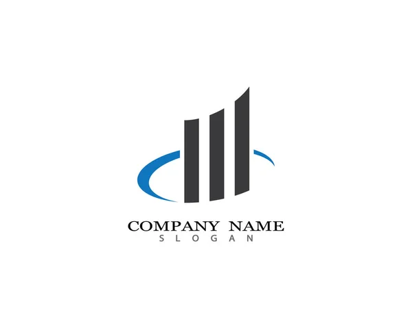 Business Finance Logo Şablon Vektör Resimleme — Stok Vektör