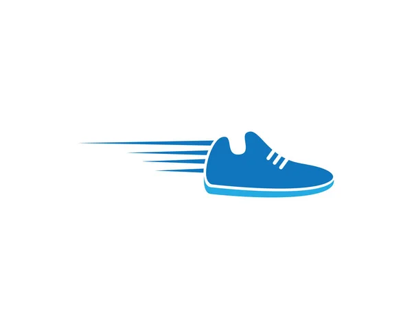 Sapatos Ícone Vetor Ilustração Design —  Vetores de Stock