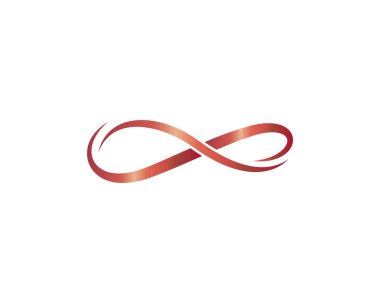 Sonsuz logo şablonu vektör resimleme tasarımı