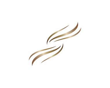 Kuaför logo şablonu vektör resimleme tasarımı