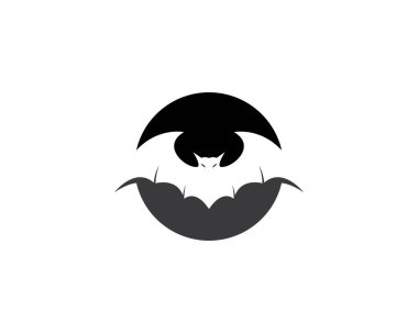 Yarasa logosu şablon vektör resimleme tasarımı