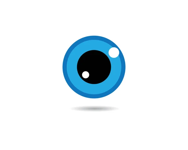 Identidade Marca Corporate Eye Care Design Logotipo Vetor — Vetor de Stock