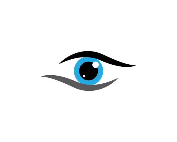 Markenidentität Corporate Eye Care Vektor Logo Design — Stockvektor