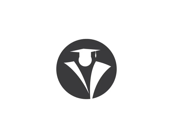 Bildung Logo Vorlage Vektor Symbol Illustration Design — Stockvektor
