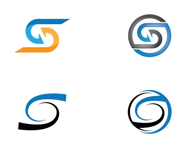 Brief Logo Vektor Symbol Illustration Design — Stockvektor