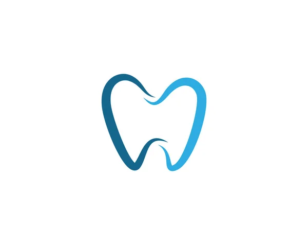 Logotipo Dental Plantilla Vector Ilustración Icono Diseño — Vector de stock