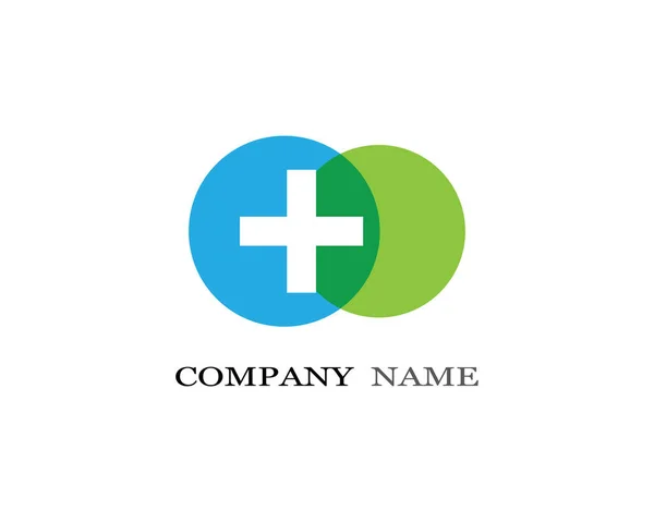 Medicinsk Logotyp Mall Vektor Ikon Illustration Design — Stock vektor