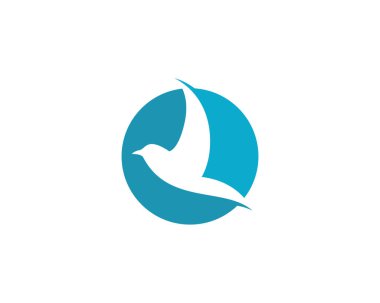 Dove Logo Şablonu vektör resimleme tasarımı