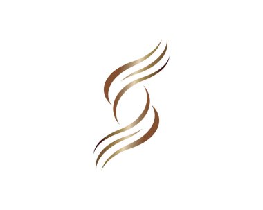 Kuaför logo şablonu vektör resimleme tasarımı