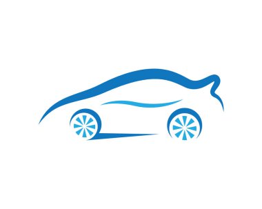 Otomobil Logo Şablonu vektör illüstrasyon tasarımı