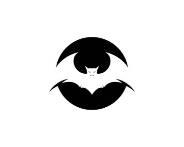 Yarasa logosu şablon vektör resimleme tasarımı