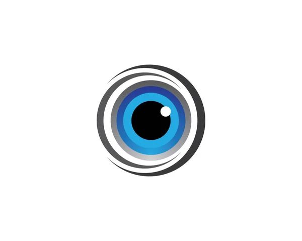 Identité Marque Corporate Eye Care Conception Logo Vectoriel — Image vectorielle