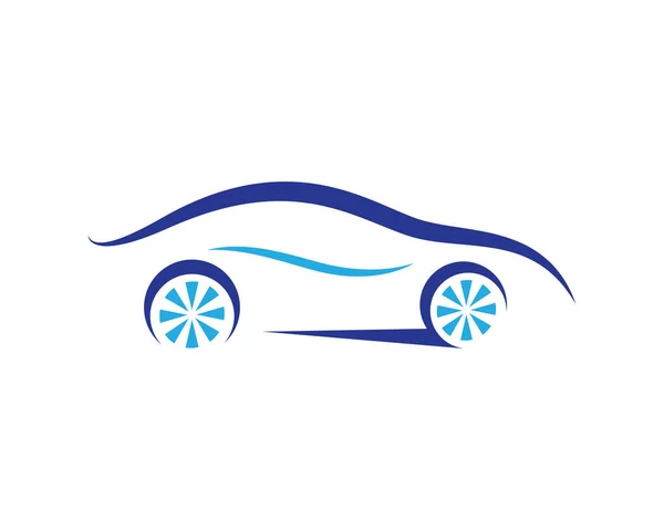 Auto Samochód Logo Szablon Wektor Ikona Ilustracja Projekt — Wektor stockowy