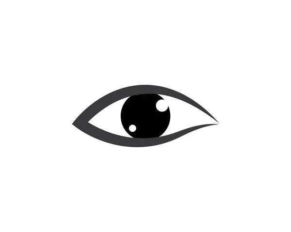 Markenidentität Corporate Eye Care Vektor Logo Design — Stockvektor