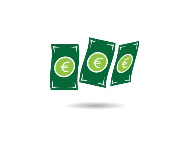 Dolar parası vektör resimleme tasarımı