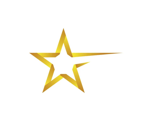 Star Logo Plantilla Vector Icono Ilustración Diseño — Vector de stock