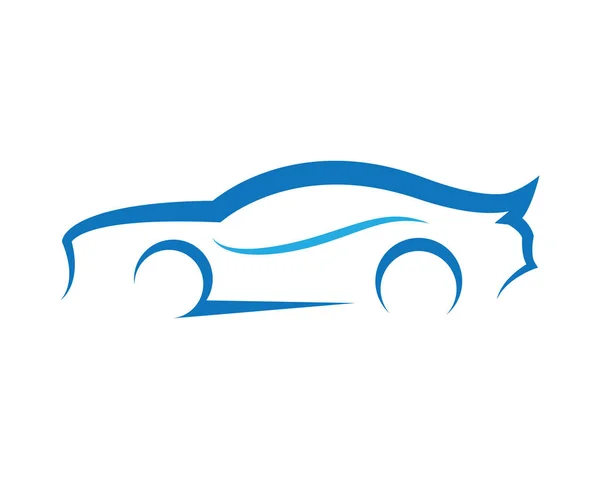 Auto Carro Logotipo Modelo Vetor Ícone Ilustração Design — Vetor de Stock