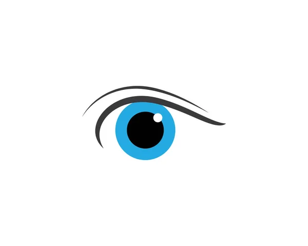 Auge Logo Vorlage Vektor Symbol Illustration Design — Stockvektor