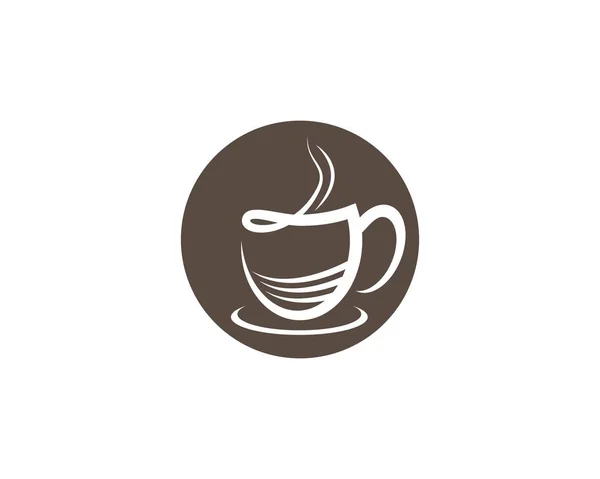 Taza Café Símbolo Vector Icono Ilustración Diseño — Vector de stock