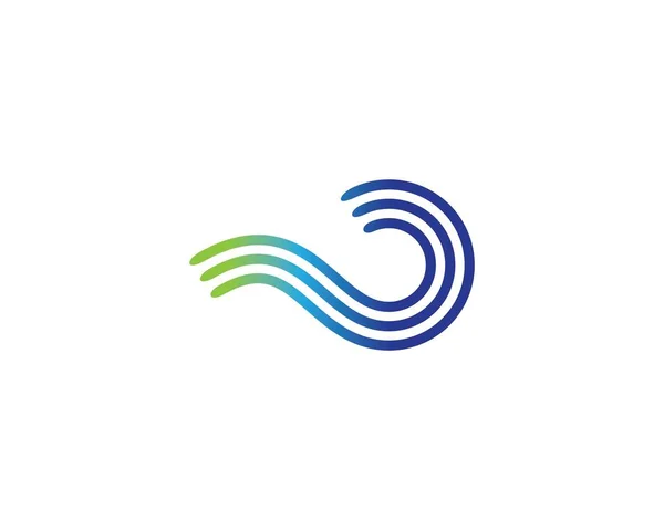 Modèle Logo Abstrait Icône Vectorielle Illustration Design — Image vectorielle