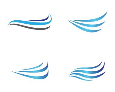 Su dalgası vektör illüstrasyonu