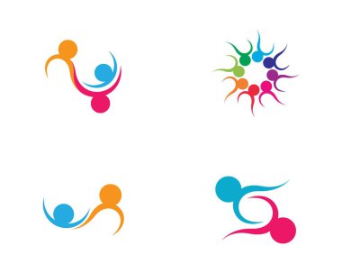 Takım çalışması vektör illüstrasyon tasarımı