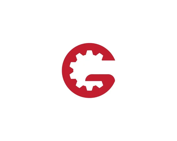 Gear Logo模板矢量图标设计 — 图库矢量图片