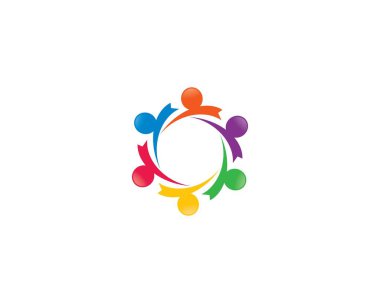 Takım çalışması vektör illüstrasyon tasarımı