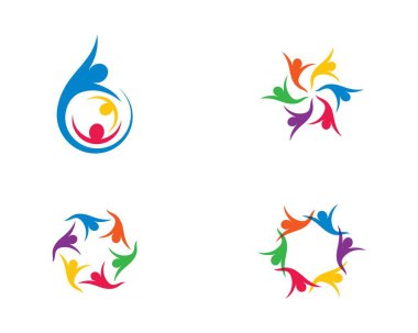 Takım çalışması vektör illüstrasyon tasarımı