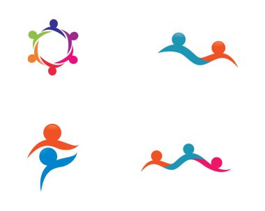 Takım çalışması vektör illüstrasyon tasarımı