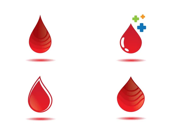 Blood Vector Icon Illustration Design — Stock Vector