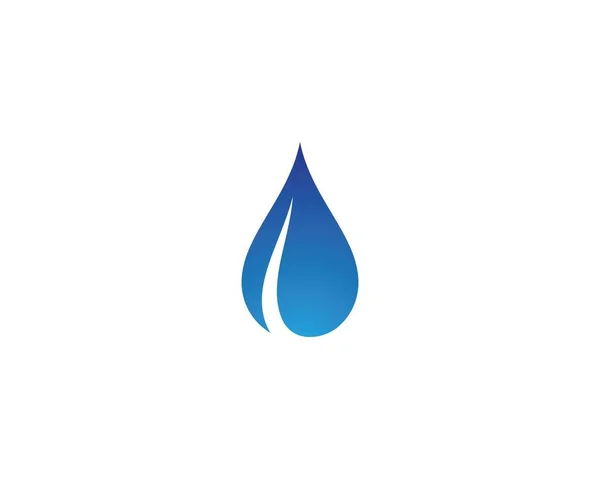 Water Drop Vector Icon Illustration — Stock Vector