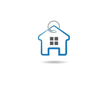 Evin anahtar sembolü resimleme