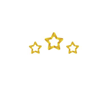 Yıldız vektör illüstrasyon tasarımı